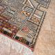Handmade Berber Kilim rug: Moroccan wall decoration 160 cm x 110 cm
