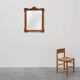 Baroque carved wooden beveled mirror in Louis XV style, France 1900s