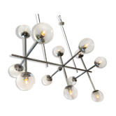 Suspension chromé Kinkeldey années 70
