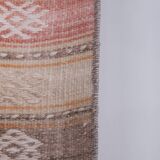 Vintage Turkish rug from Oushak, hand-woven 54x733 cm