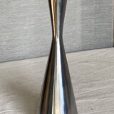 Bougeoir métal design scandinave vintage 1980
