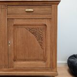 Art Nouveau wood sideboard