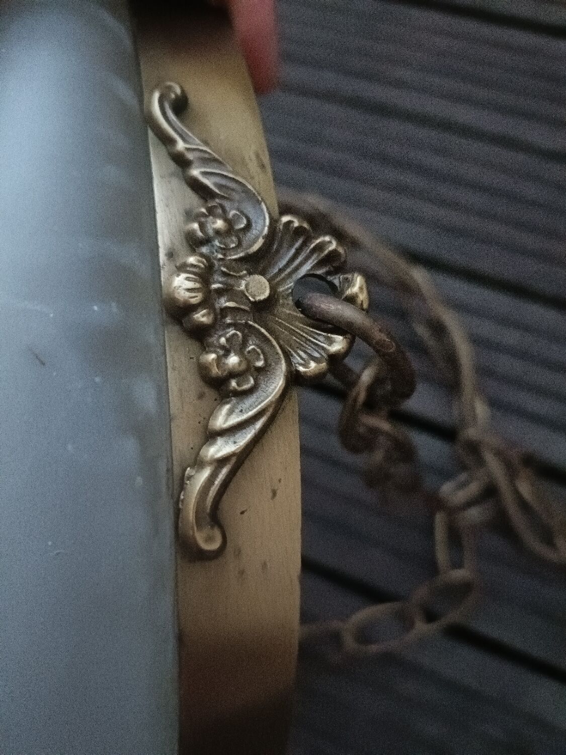 Vintage Art Nouveau style pendant light