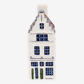 Maison miniature en céramique du Canal des Princes (Amsterdam, Pays-Bas). En parfait état.