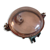 Ceiling lamp porthole cast iron industrial style / vintage 50s-60s