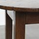 Table d'appoint anglaise ancienne de la fin du XIXe siècle en chêne