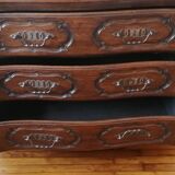 Oak chest of drawers