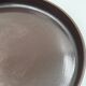 Brown ceramic tray