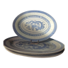 Plats ovales chinois vintage, motif dragon