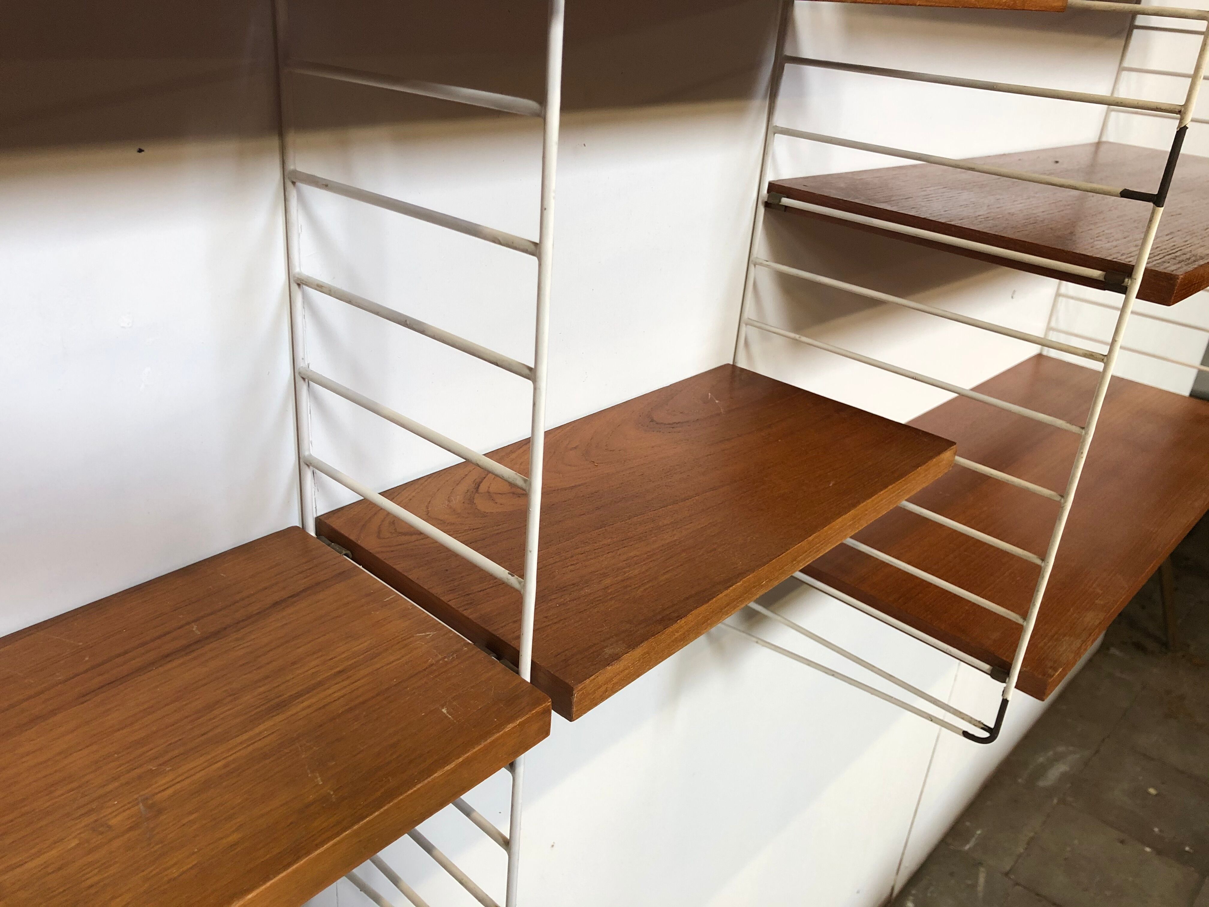 Nisse Strinning shelf wall system from the 1960s
