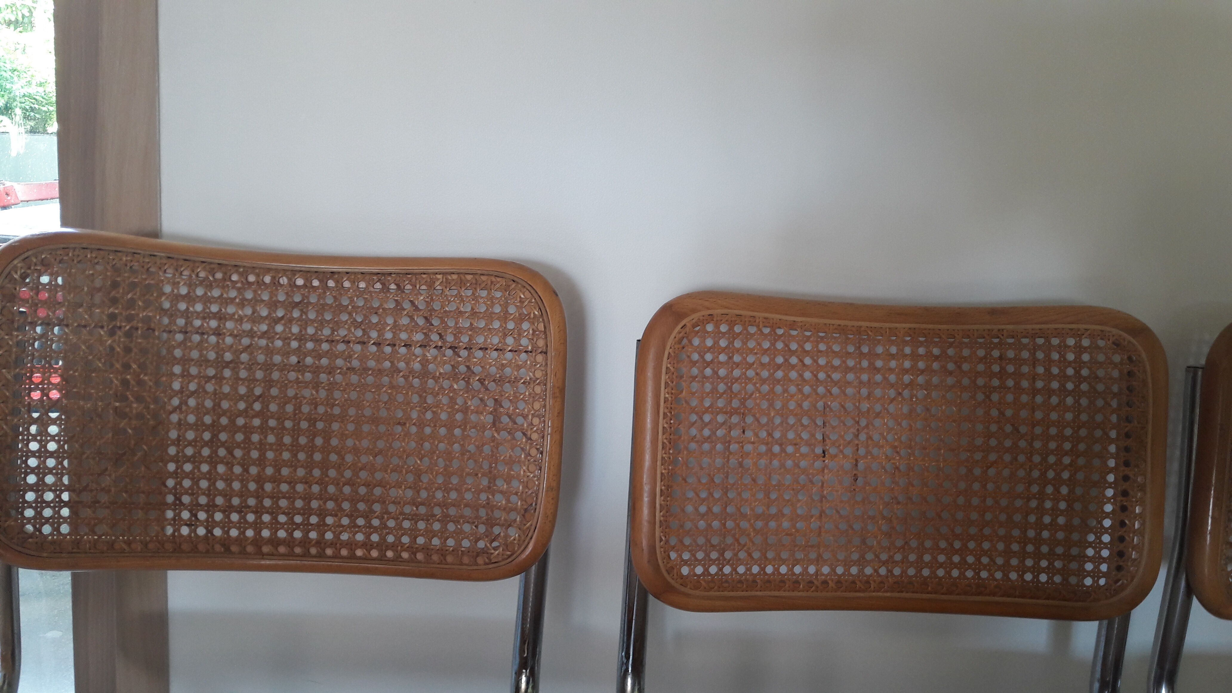 Set of 5 B32 Marcel Breuer cesca chairs