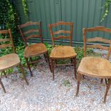 Lot of 4 bistro chairs Cambier