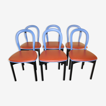 Set of 6 chairs edition Cassina