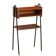 Small vintage piece from the 1960s in mahogany veneer, Italy.