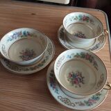 3 lunches cups and under cups limoges charles ahrenfeldt