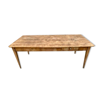 Large bistro table old farmhouse table solid wood Length 200 x Width 98 cm