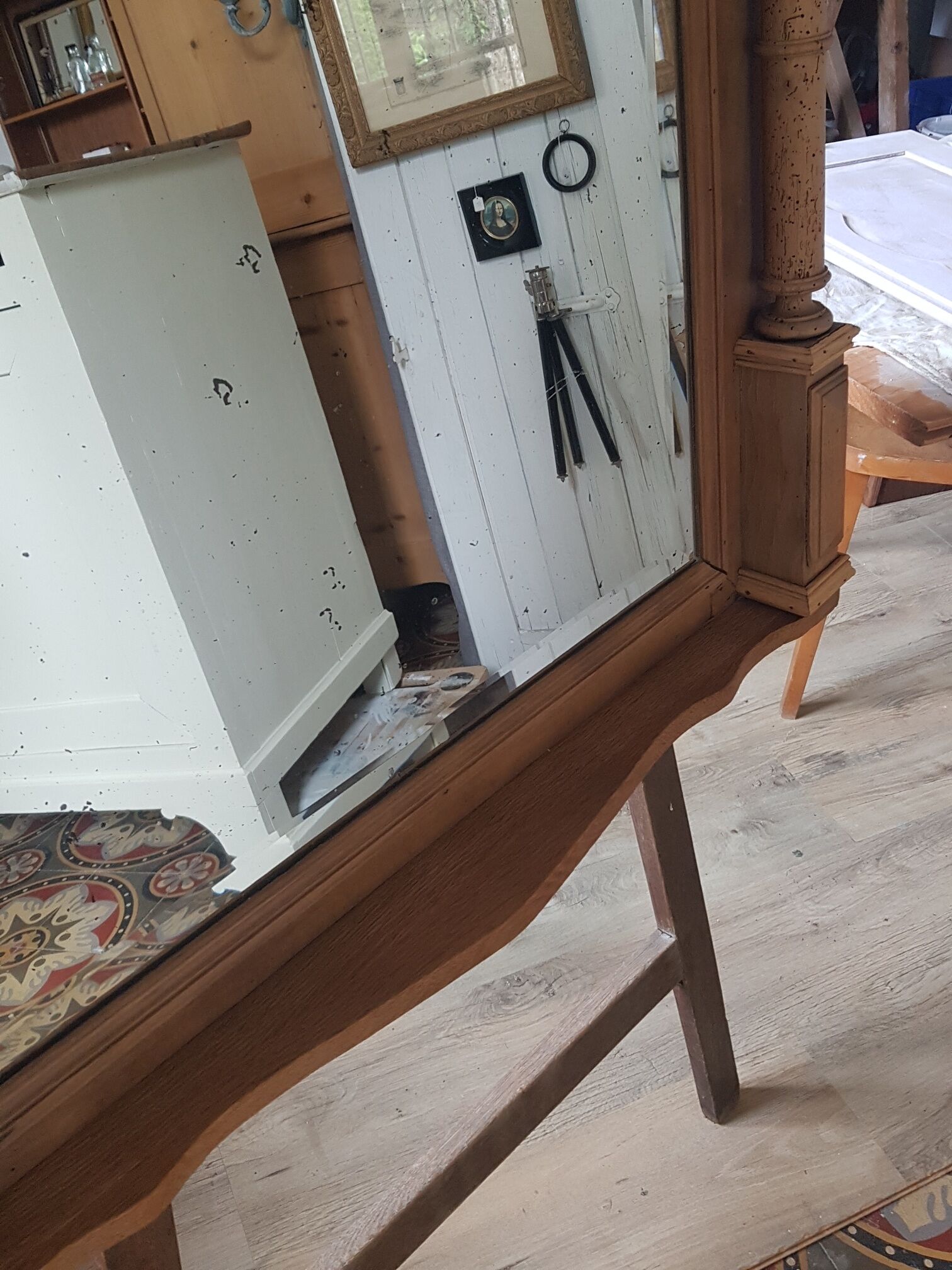 Mirror trumeau henri ll