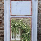 Large 18th-century Directoire trumeau, fireplace mirror