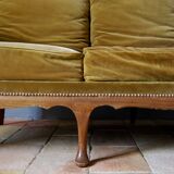 Sofa khaki caning