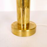 Pair of mid-century brass table lamps by Kosta Elarmatur, Sweden, 1960s.