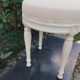 Tabouret pouf ancien style louis xvi