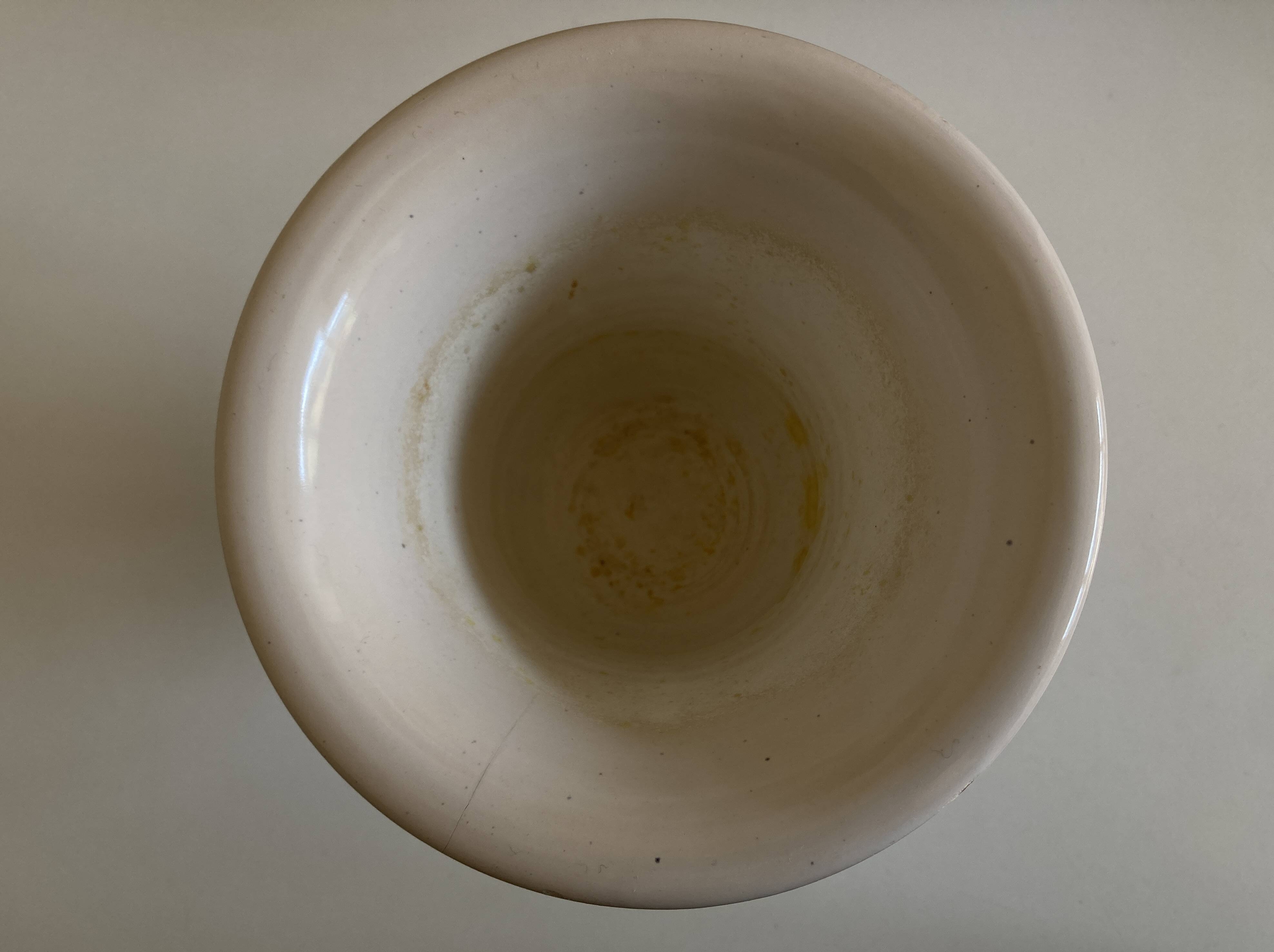 Medicis Jean Roger vase in white earth