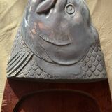 Vintage salmon serving tray