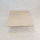 Italian Travertine Coffee Table, 1980's