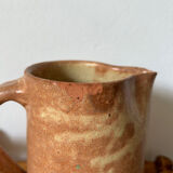 Handmade terracotta pitcher