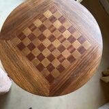 Wooden chess table