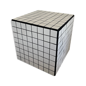 Cube bout de canapé 30x30 céramique