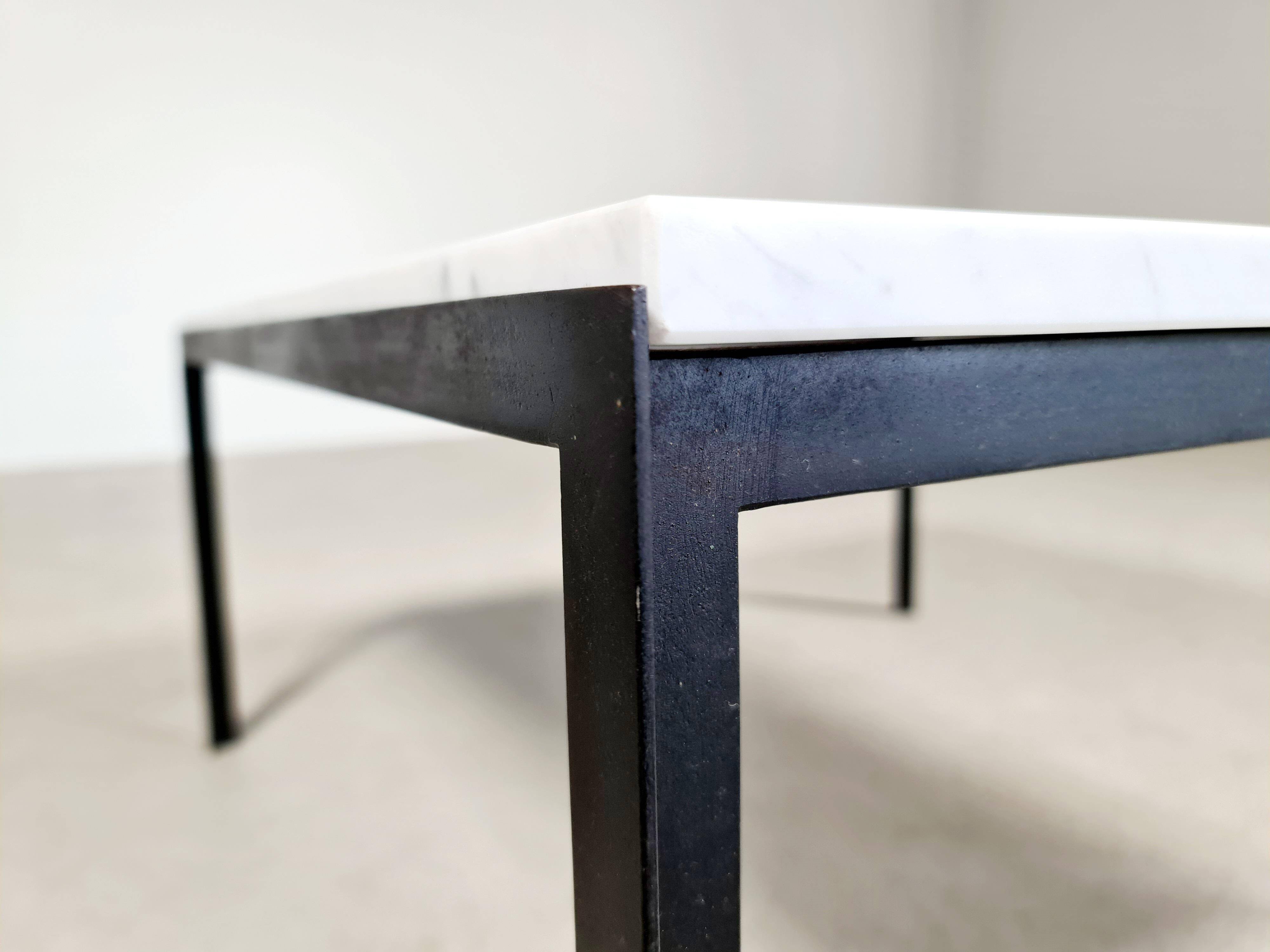 T-angle/T-bar coffee table by Florence Knoll for De Coene, 1950s