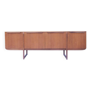 Long vintage Scandinavian sideboard