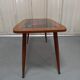 Coffee table year 50 / 60 - tiled tiled Boat decorated Marine feet spindles