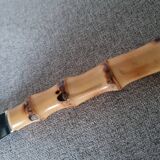 Bamboo handle cheese knife