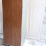 Vintage 2-door metal cabinet