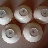 5 English bowls "Willow" Johnson Brothers