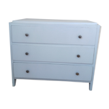 White dresser 3 pine drawers