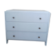 White dresser 3 pine drawers