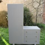 Asymmetrical wardrobe
