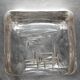 Rey Urban sterling silver ashtray, Sweden, 1970, signed and stamped.