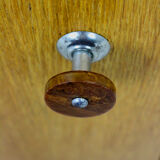 Bauhaus bedside table in chromed tubular steel, 1940s