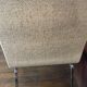 Fauteuil en tissus et métal chromé des années 70/80