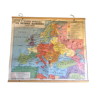 Carte scolaire vintage n 545 La France de 1939 à 1945