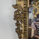 Miroir en bois doré à parecloses époque Napoléon III