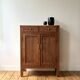 Massive pitch pine buffet