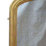 Matched pair of victorian giltwood overmantel mirrors