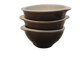 3 antique ear bowls