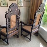 Chairs canées Henri IV