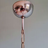 Sputnik chandelier in chromed metal, Space Age design, 1960